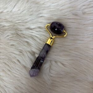 Purple and Gold Facial Roller